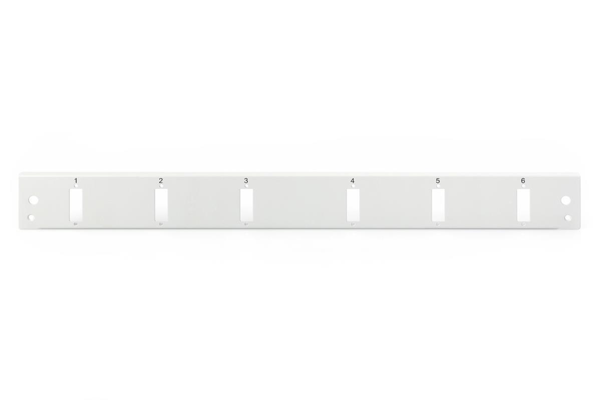 EU Product - Fiber Optic Splice Box Front Panel, quick lock, 6x SC DX, 1U thumbnail