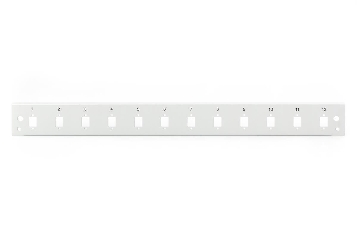 EU Product - LWL Splei�box Frontblende 1HE 12xLC DX schnellversch thumbnail