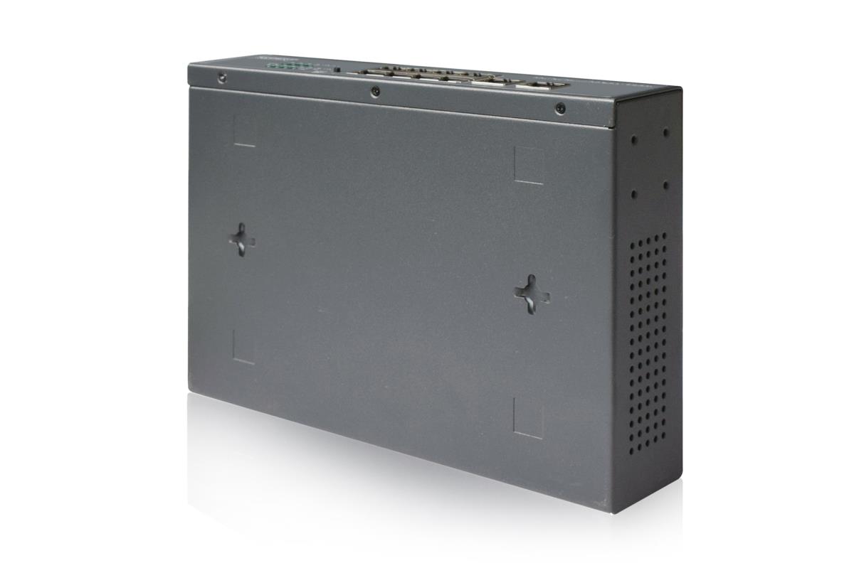 EU Product - 8-Port Fast Ethernet PoE Netwrkswitch, Desktop, unmanaged, 2 Uplink Ports RJ45,120 W, af/at thumbnail