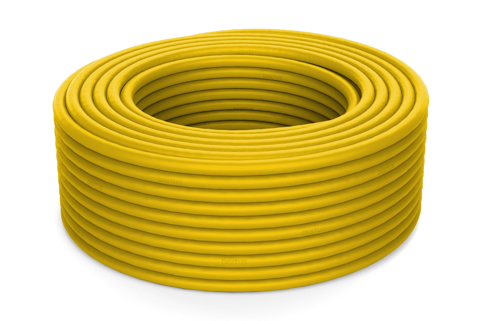 EU Product - Cat.7A S/FTP Verlegekabel, 100 m, simplex, Dca thumbnail