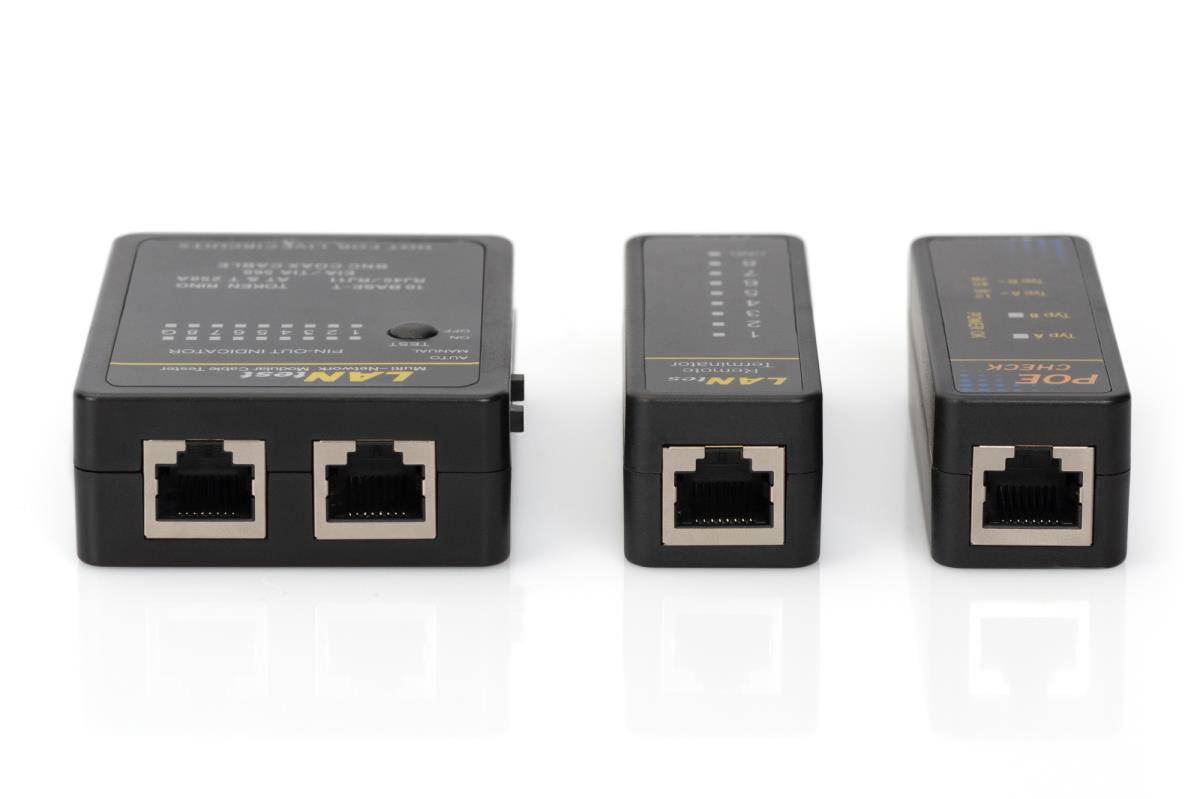 EU Product - Netzwerk- und Kommunikationskabel Tester RJ45 & BNC thumbnail