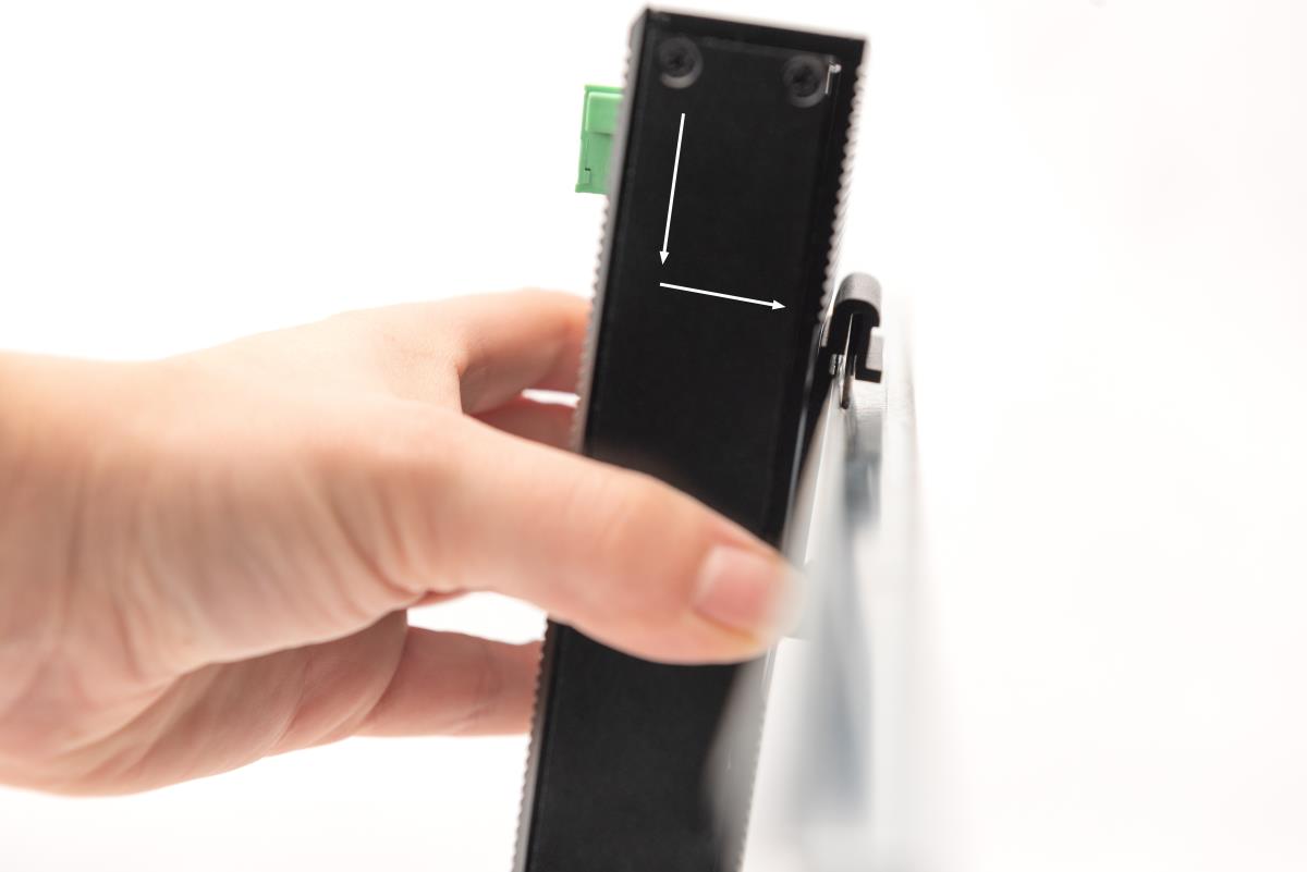 EU Product - Switch Ind. 5-Port  Gigabit Flat    Unmanaged schwar thumbnail