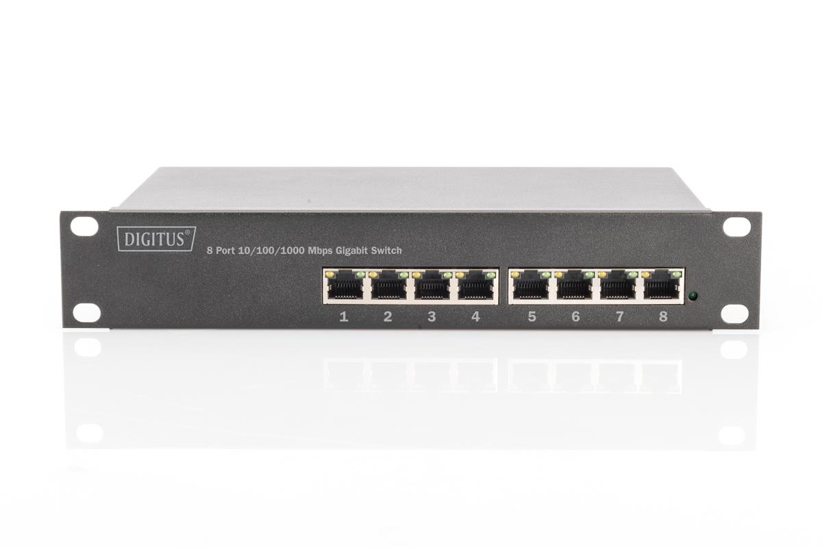 EU Product - Switch 8-Port  Gigabit 10