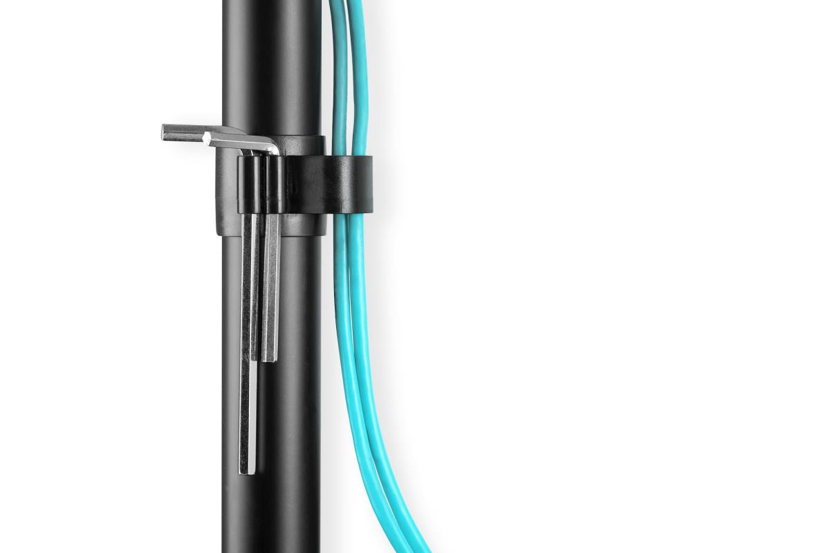 SINGLEPOLE MONITORMOUNT 32IN 9KG BLK thumbnail