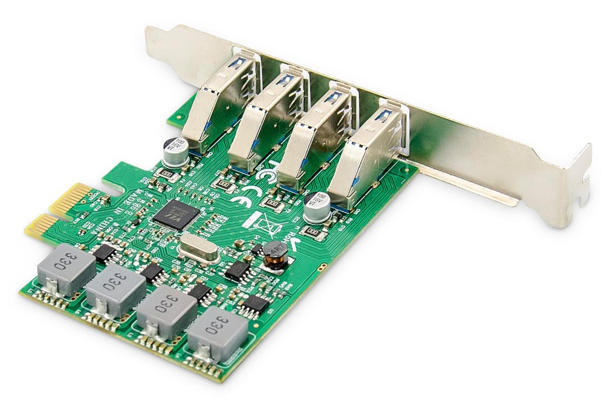 EU Product - PCI Expr Card 4x USB 3.0                    inkl. LP thumbnail