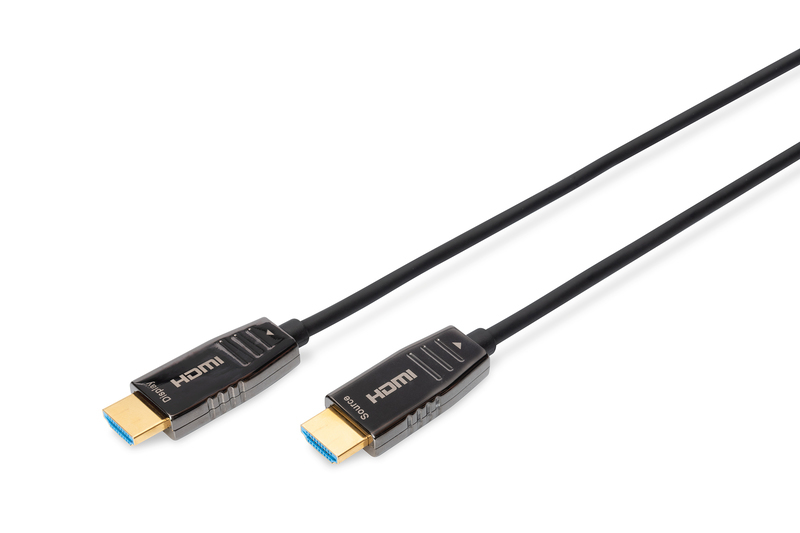 EU Product - HDMI AOC Hybrid Glasfaserkabel UHD 8K 10m schwarz thumbnail