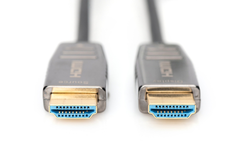EU Product - HDMI AOC Hybrid Glasfaserkabel UHD 8K 30m schwarz thumbnail