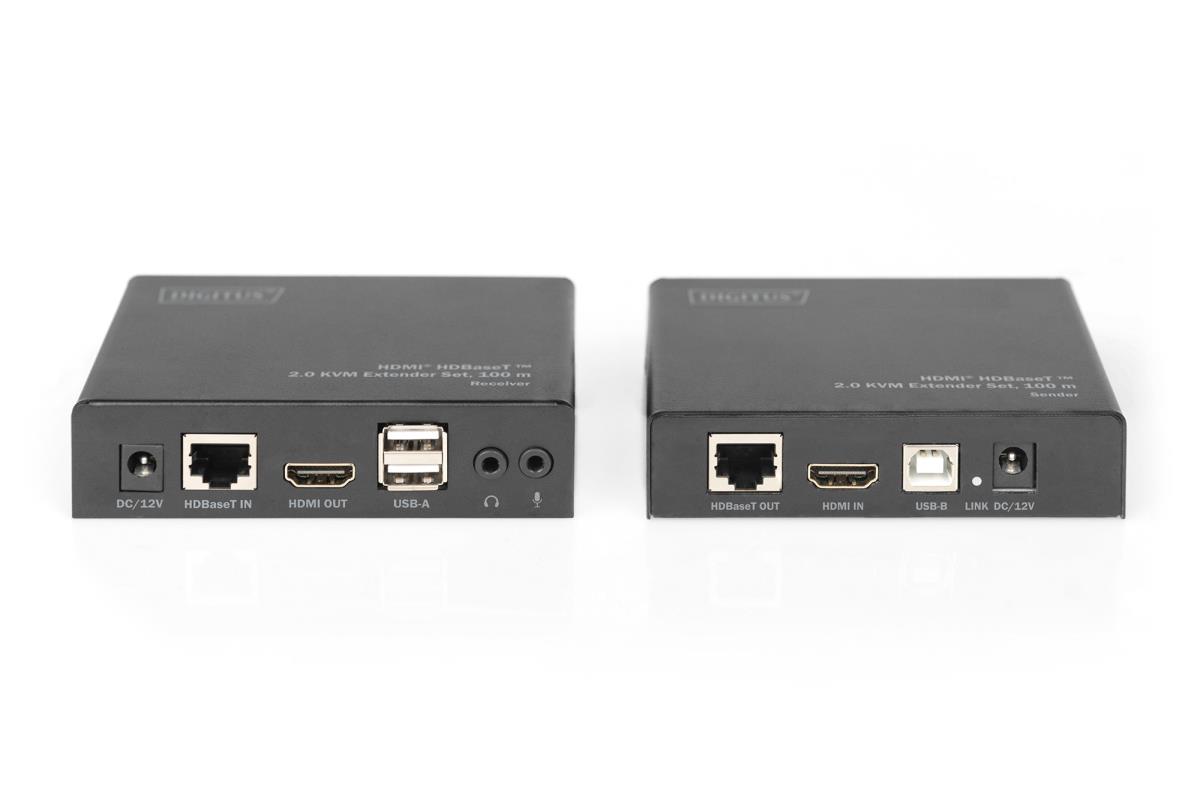 EU Product - HDMI HDBaseT 2.0 KVM Extender Set, 100 m thumbnail