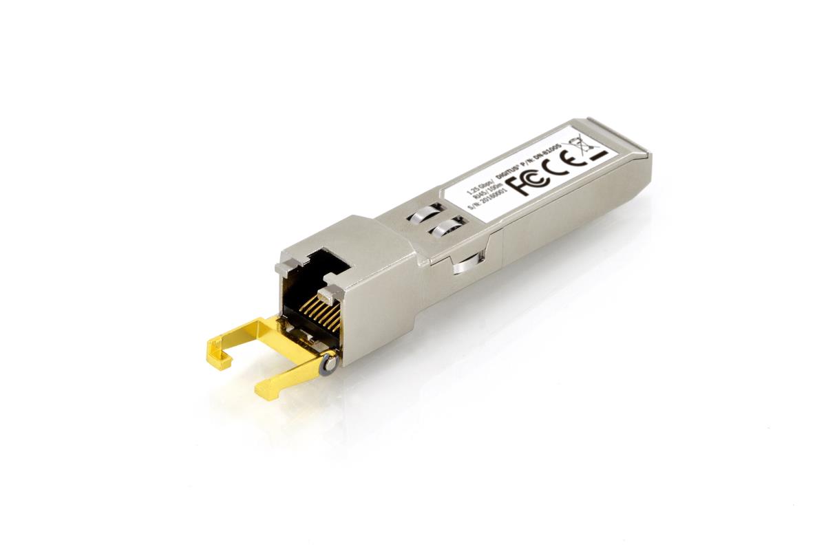 EU Product - 1.25 Gbps copper SFP-module, RJ45 thumbnail