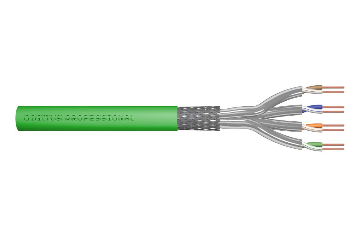 EU Product - CAT 8.2 S/FTP Installationskabel, 100m, Simplex, DCA thumbnail