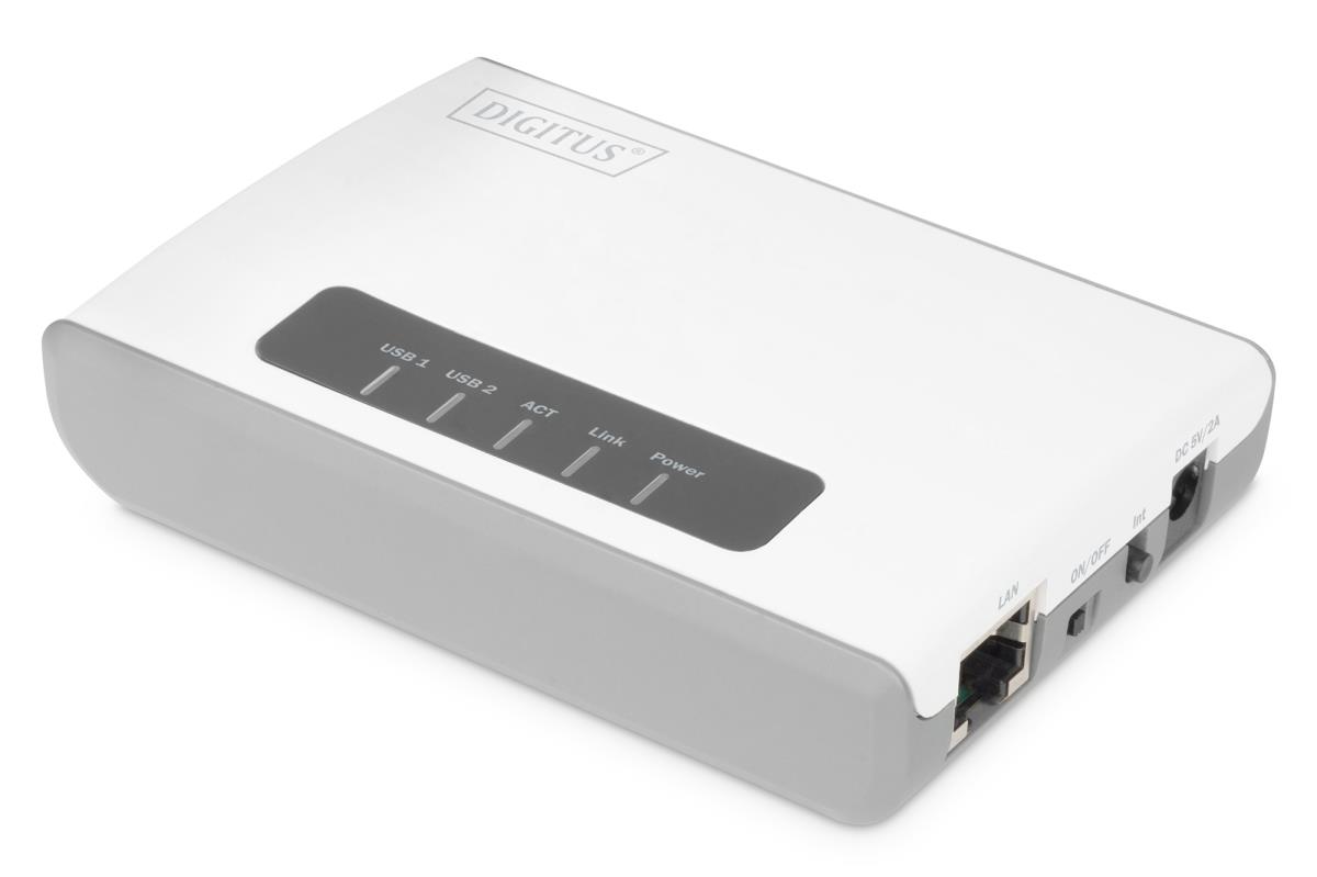 EU Product - 2-Port USB2.0 Wireless Multif. Netw.Server,300Mbps thumbnail