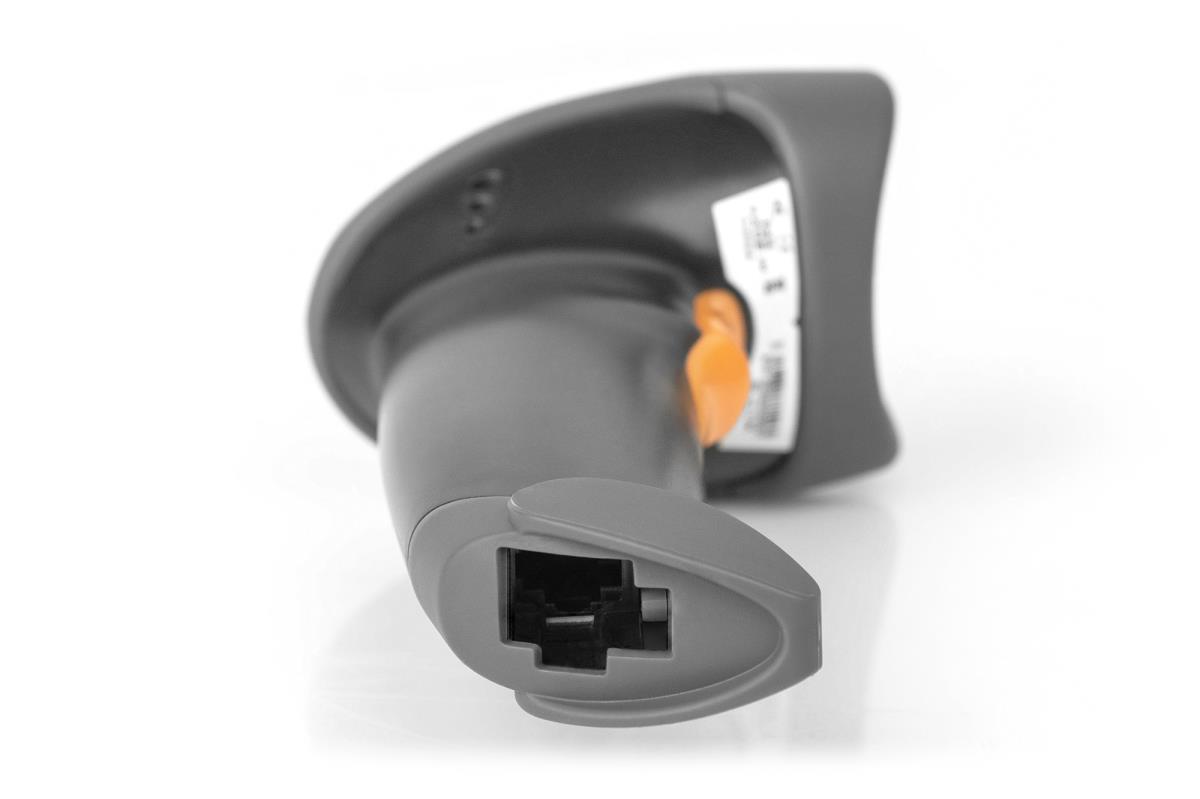 EU Product - Barcode Handscanner 1D/2D Kabel     QR-Code grau thumbnail