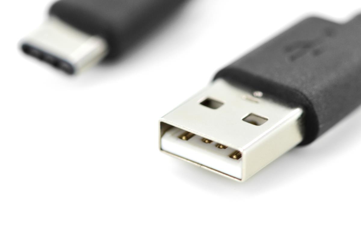 EU Product - USB-C connection cable, USB-A - USB-C thumbnail
