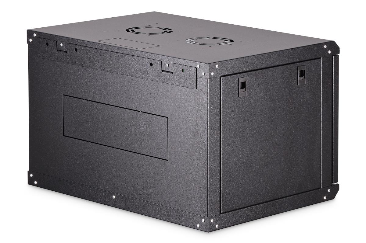 7U WALL CABINET 385X600X450MM BLK thumbnail