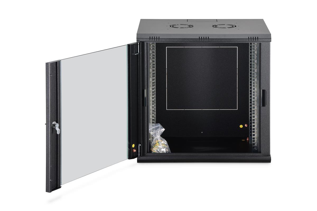 12U WALL CABINET 607X600X450MM BLK thumbnail