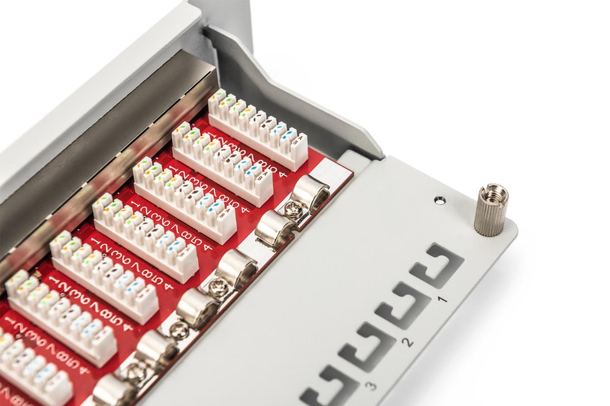 EU Product - Cat.6A Patch Panel, geschirmt, 12-Port, 10