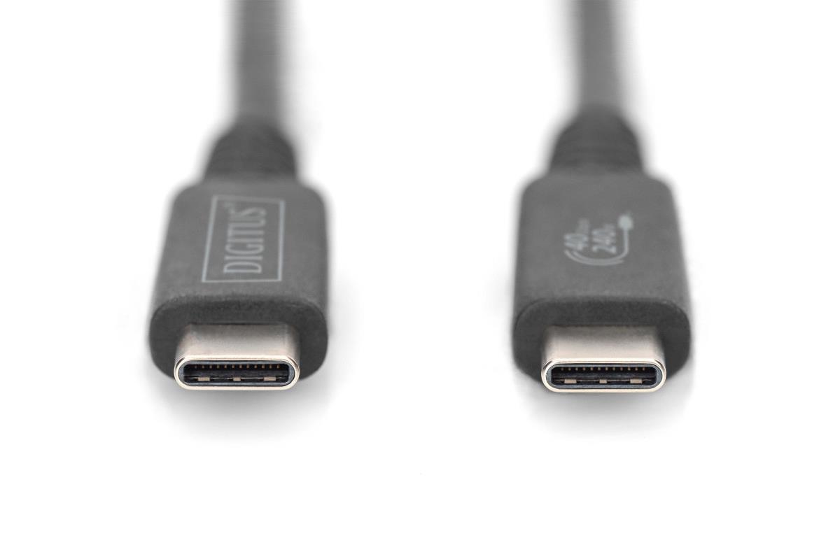 EU Product - USB 4.0 Typ-C Anschlusskabel 0,8m, 8K thumbnail