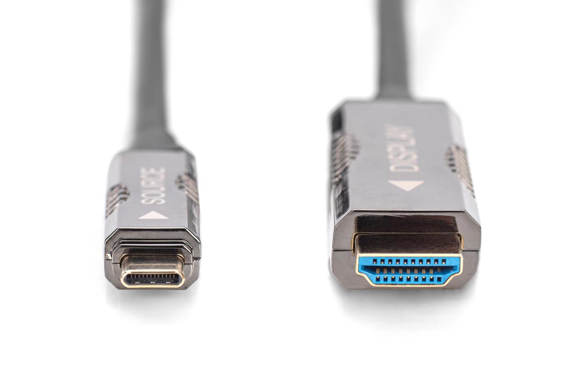 EU Product - 4K USB Typ - C auf HDMI AOC Adapterkabel, 20,0m thumbnail