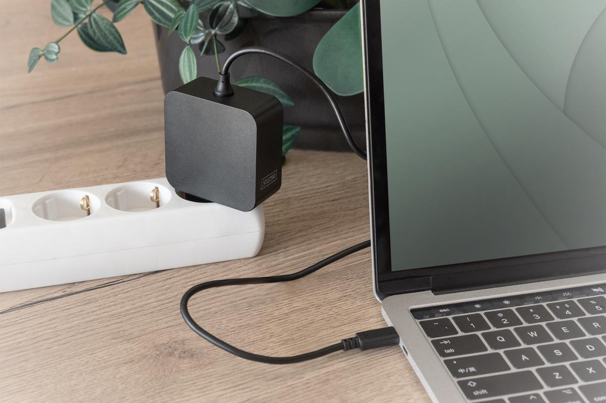 EU Product - Notebook Ladeger�t USB-C, 65W schwarz thumbnail