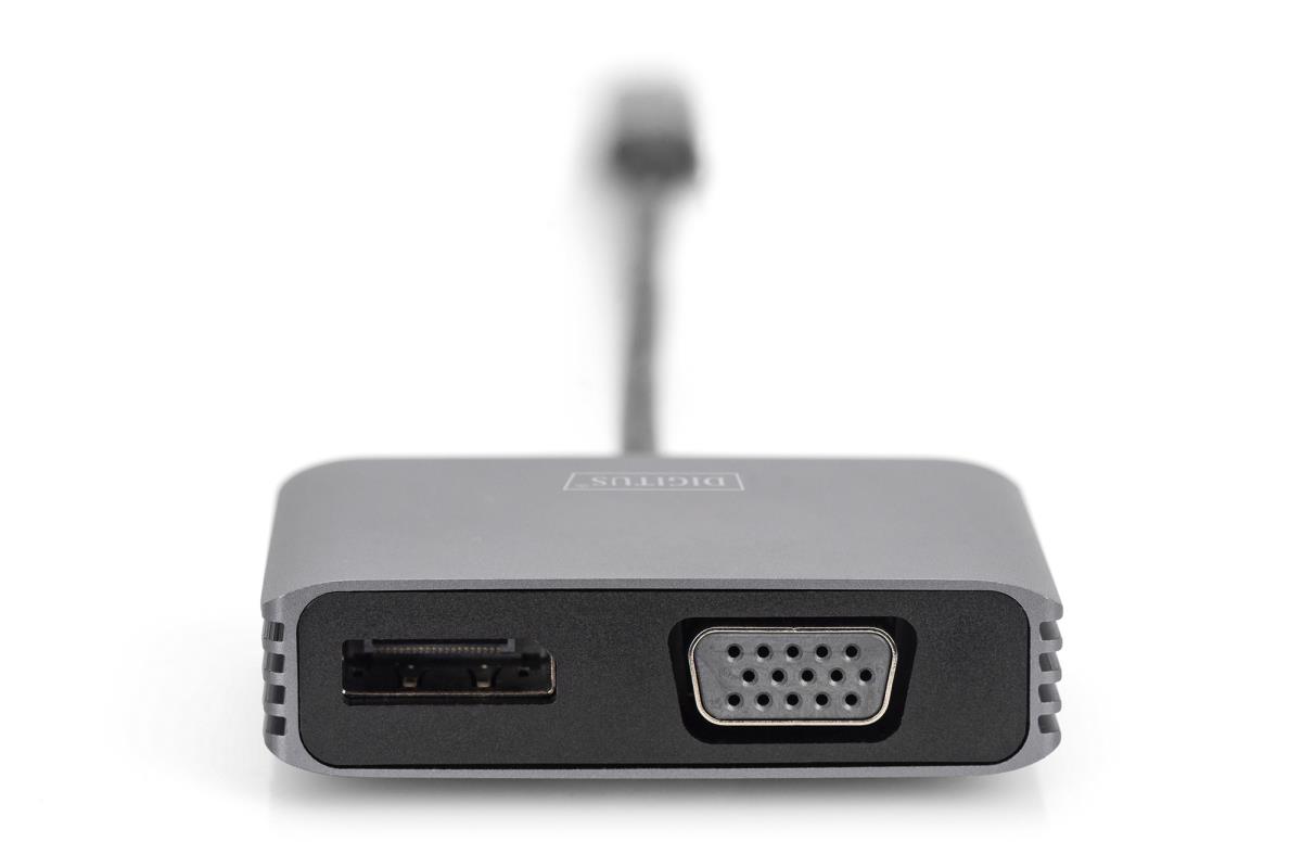 Graphics adapter DA-70827 - USB-C to VGA / DisplayPo thumbnail