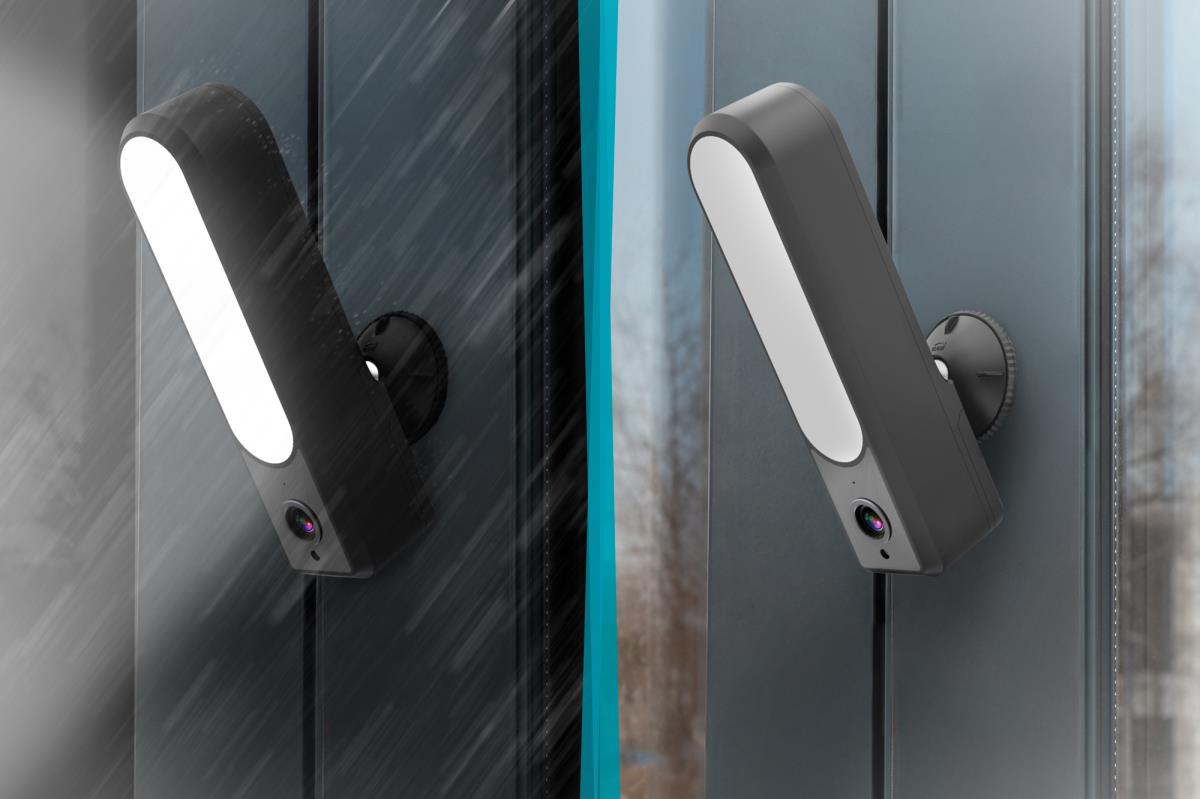 EU Product - Au�enkamera 1080p,WIFI,LED-Flutlicht, Sprachsteu. thumbnail