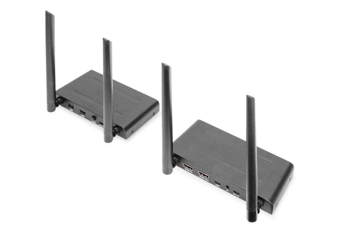 EU Product - Wireless HDMI KVM Extender Set bis 200M Full HD thumbnail