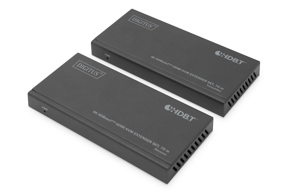 EU Product - 4K HDBaseT HDMI KVM extender set, 70 m thumbnail