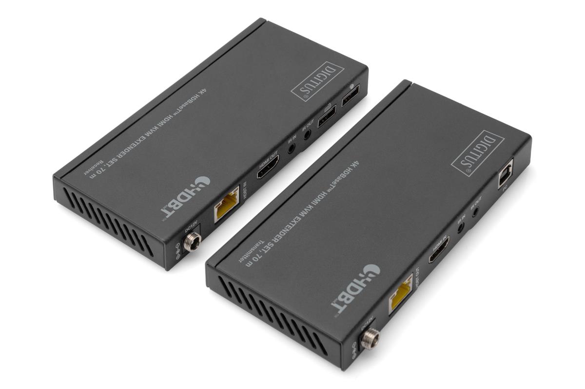 EU Product - 4K HDBaseT HDMI KVM extender set, 70 m thumbnail