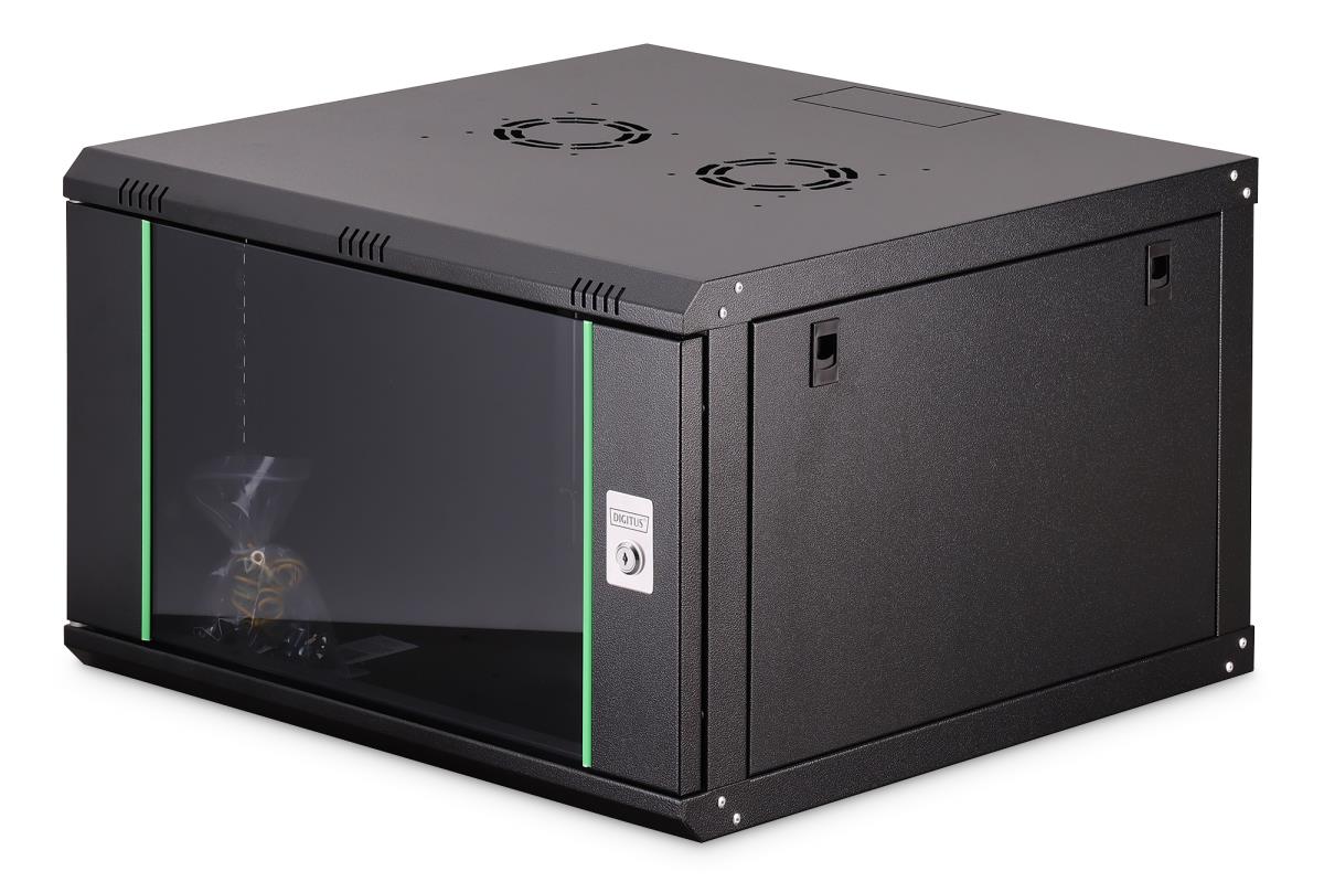 7U WALL CABINET 385X600X600MM BLK thumbnail