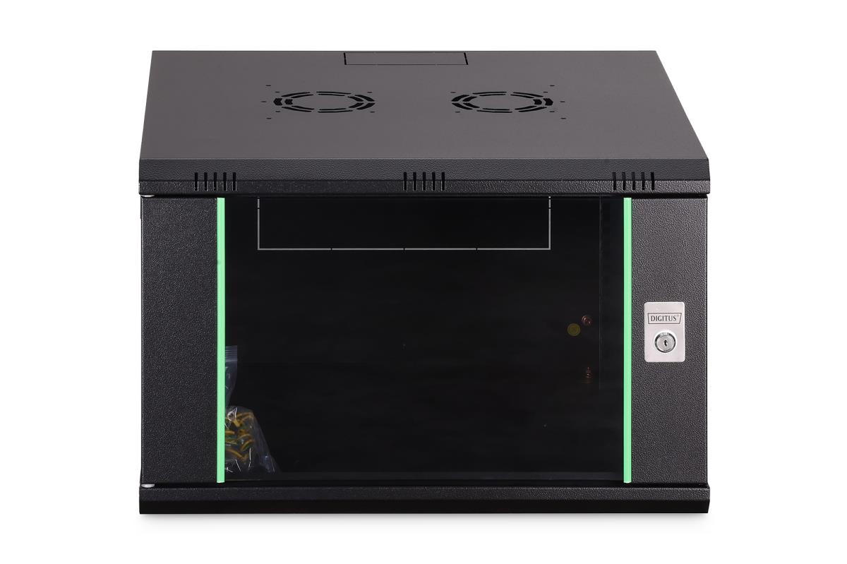 7U WALL CABINET 385X600X600MM BLK thumbnail