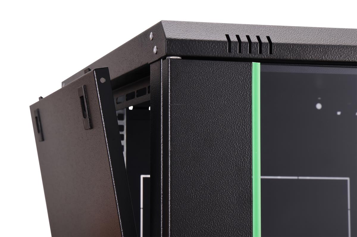 7U WALL CABINET 385X600X600MM BLK thumbnail