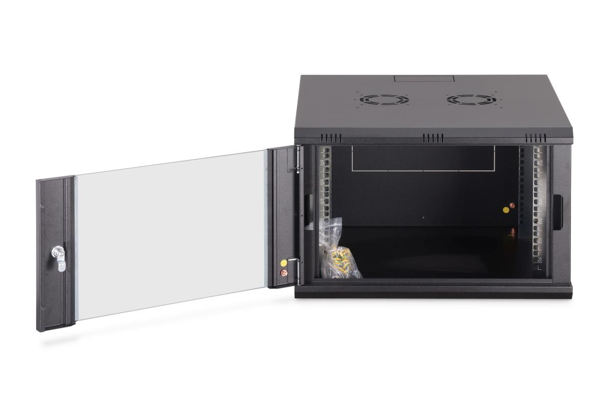 7U WALL CABINET 385X600X600MM BLK thumbnail