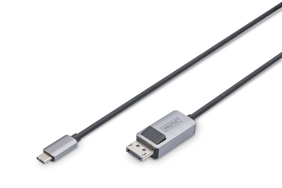 EU Product - Kabel USB 3.0/C -> DP St/St 8K Bidirektional 3m schw thumbnail