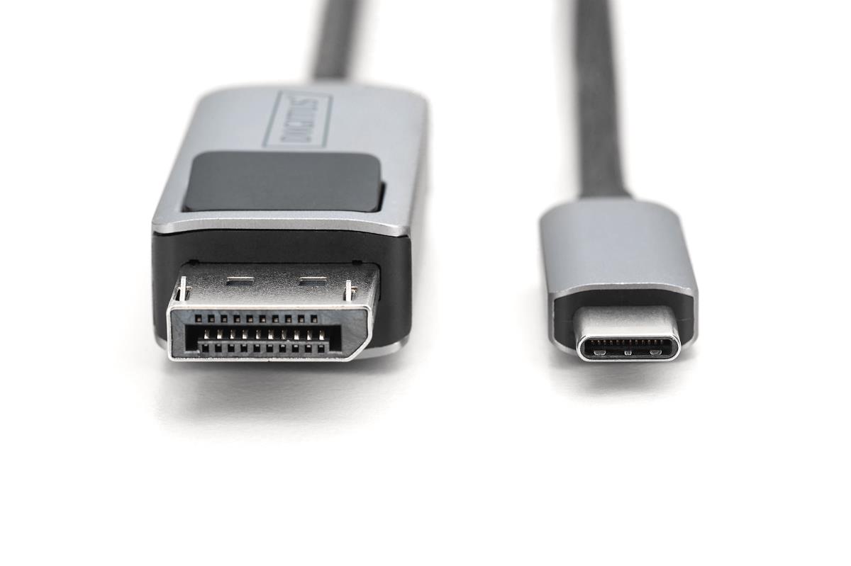 EU Product - Kabel USB 3.0/C -> DP St/St 8K Bidirektional 3m schw thumbnail