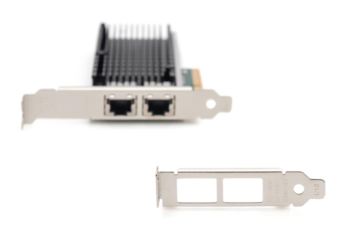 EU Product - PCIe Card 2x RJ45 Gigabit Intel X540 Chip inkl LP thumbnail