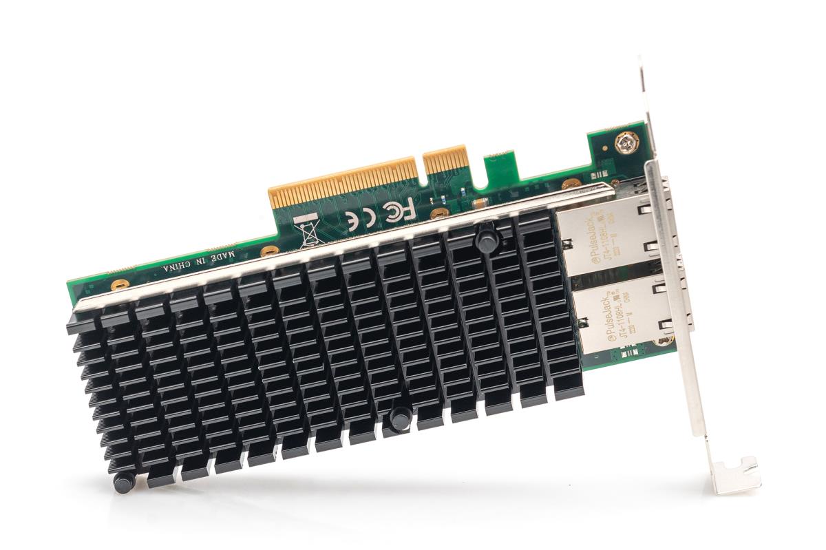 EU Product - PCIe Card 2x RJ45 Gigabit Intel X540 Chip inkl LP thumbnail