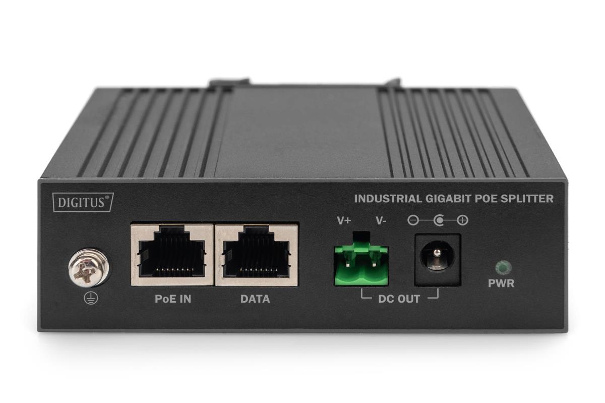 EU Product - Gigabit Ethernet PoE Splitter, Industrial, 60W thumbnail