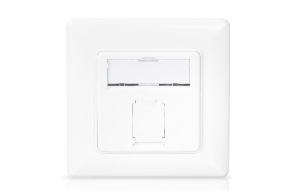 EU Product - CAT 6A class EA network socket, design-compatible, shielded, flush-mounted, 4 directions thumbnail