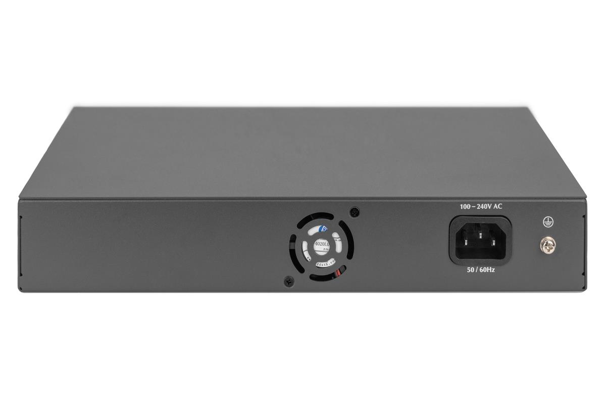 EU Product - Switch 16-Port 10/100  32W  PoE           schwarz thumbnail