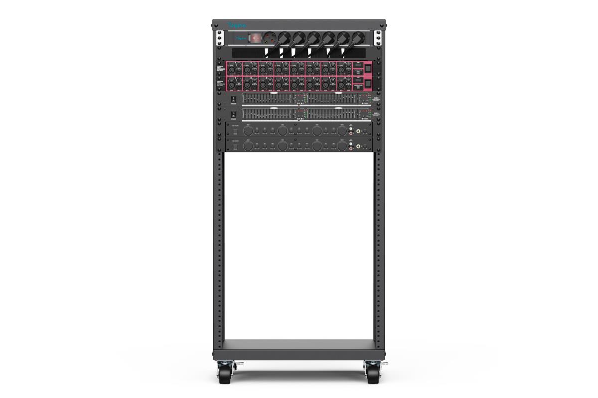 UNI 19-INCH RACK WITH CASTORS 21U thumbnail