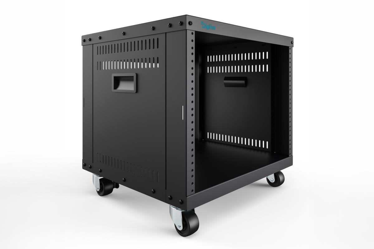 UNI 19-INCH RACK WITH CASTORS 8U thumbnail