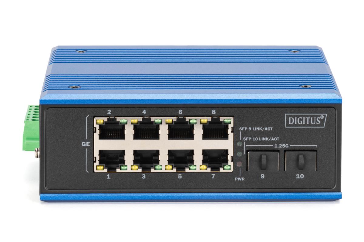 EU Product - Switch 8 +2-Port Gigabit  Ethernet oE SC 20 km thumbnail