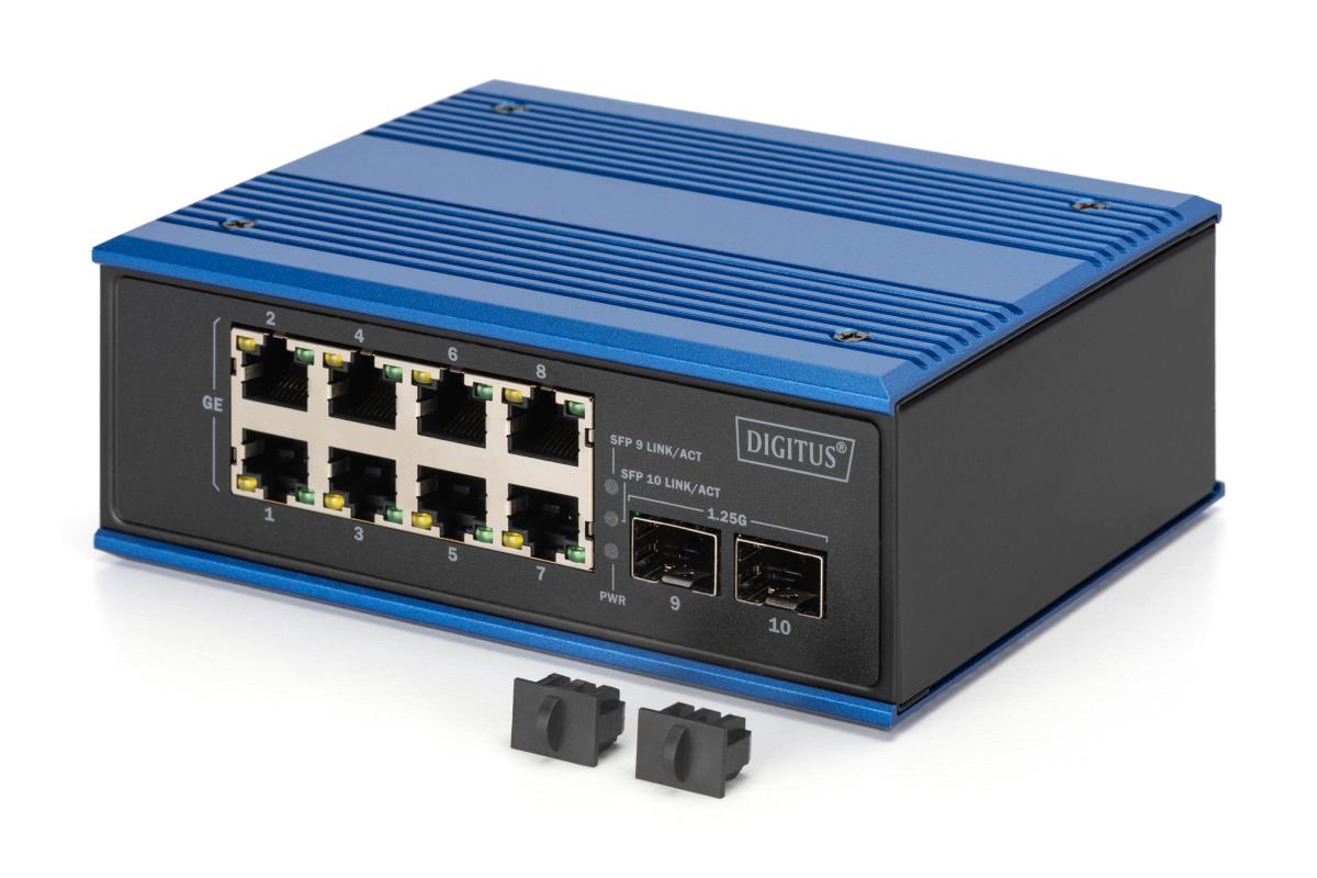 EU Product - Industrial 8+ PoE Switch - Switch - 1 Gbps thumbnail