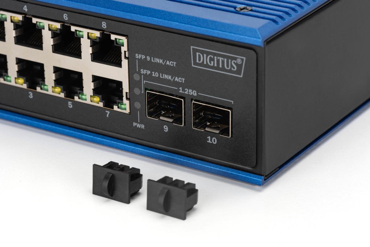 EU Product - Industrial 8+ PoE Switch - Switch - 1 Gbps thumbnail