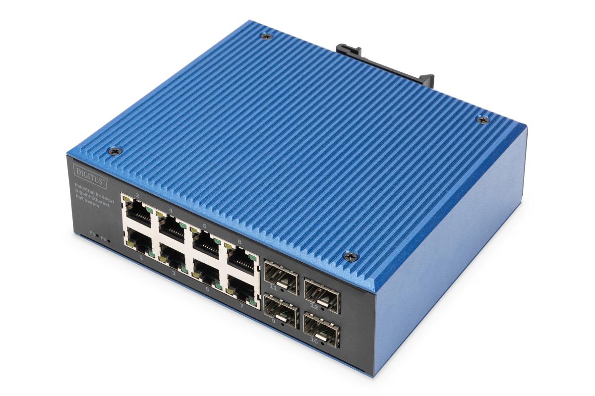 EU Product - Switch 8+4 -Port Gigabit  Ethernet PoE thumbnail
