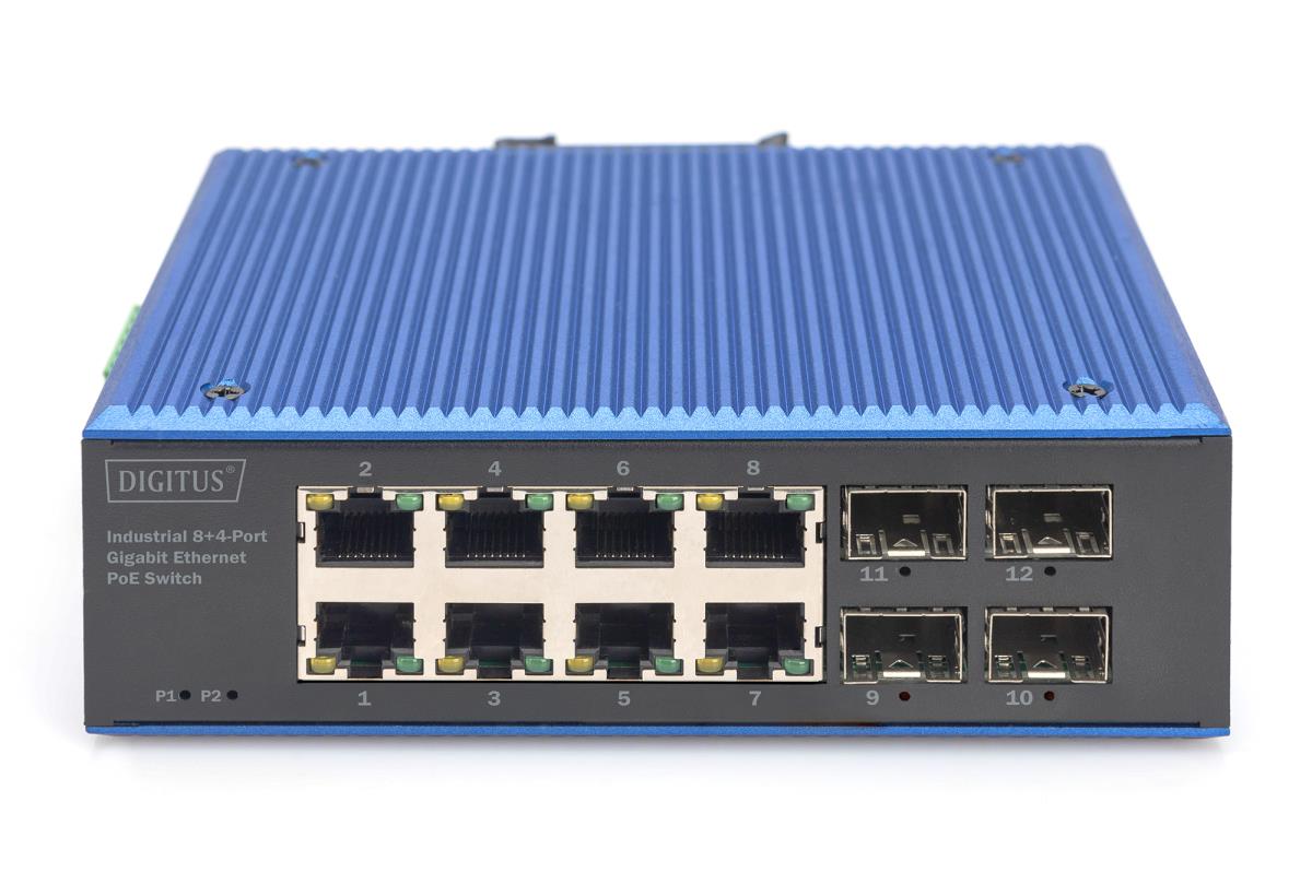 EU Product - Switch 8+4 -Port Gigabit  Ethernet PoE thumbnail