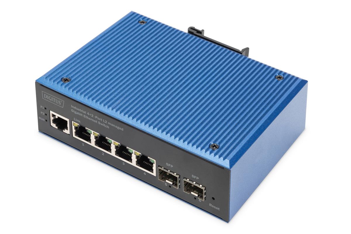 EU Product - Switch 4+2 -Port L2 managed Gigabit Ethernet thumbnail