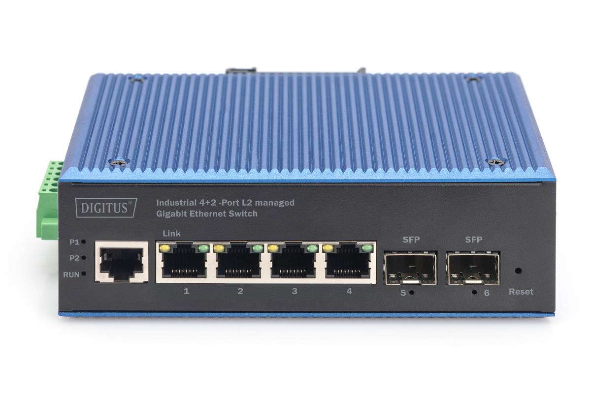 EU Product - Switch 4+2 -Port L2 managed Gigabit Ethernet thumbnail