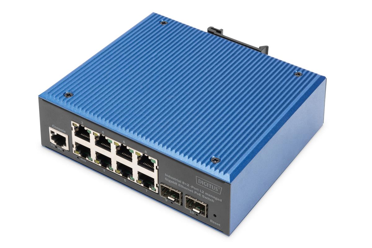 EU Product - Switch 8+2-Port L2 managed Gigabit Ethernet PoE thumbnail