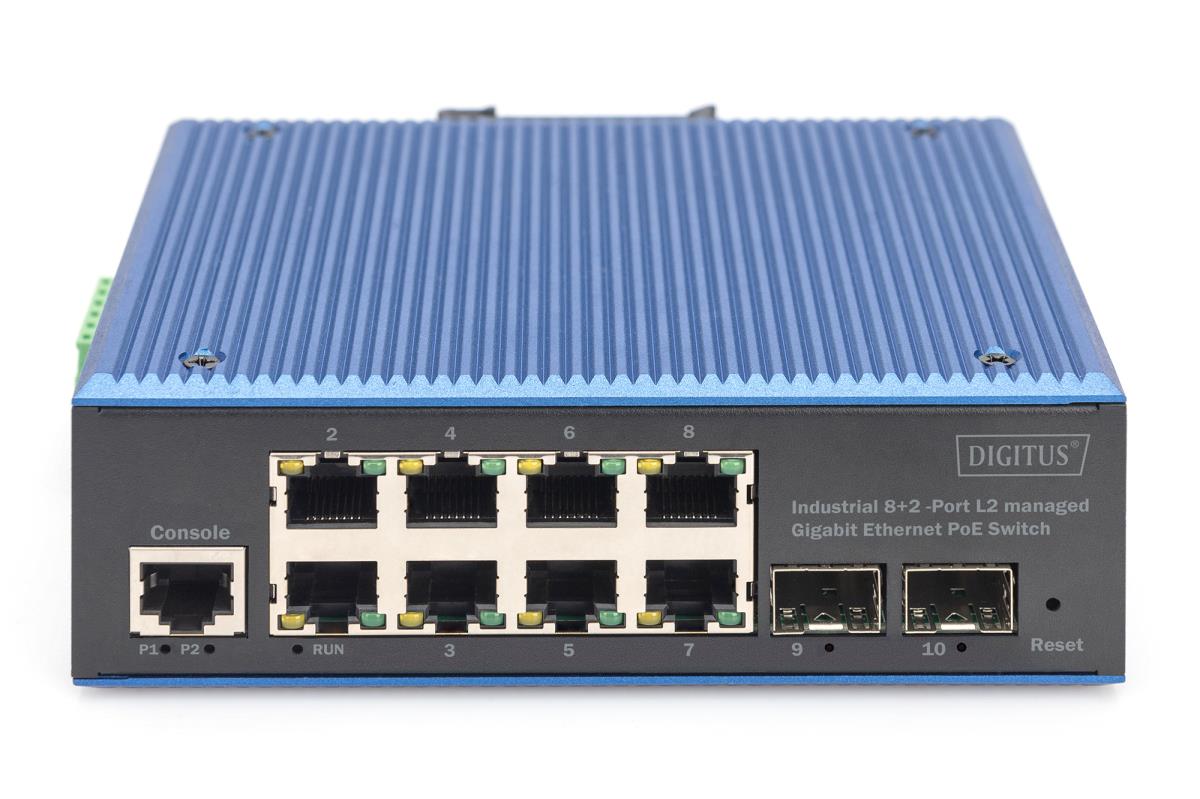 EU Product - Switch 8+2-Port L2 managed Gigabit Ethernet PoE thumbnail